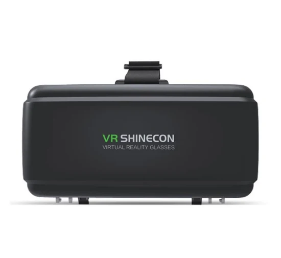 2023 Neue Vr-Karton-Virtual-Reality-Box im neuen Stil Intelligente Videos 3D-Vr-Brille Immersive Erfahrung Vr-Headset mit Kopfhörer