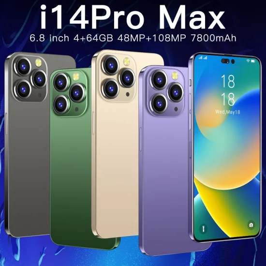 Neues I14 PRO Max 6,8 Zoll 16 GB + 1 TB Android Smartphone 10 Core 5g Let Phone Global Edition