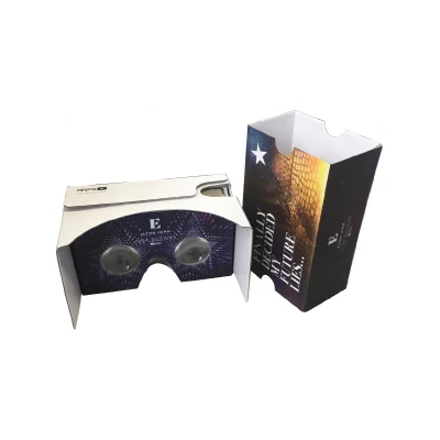 2022 Fabrikgroßhandel kundenspezifischer Logo-Druck Vr-Karton 3D-Virtual-Reality-Brille Vr-Karton-Headset