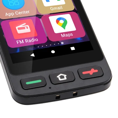 SOS-Android-Smartphone 4G für alte Menschen mit Taschenlampe
